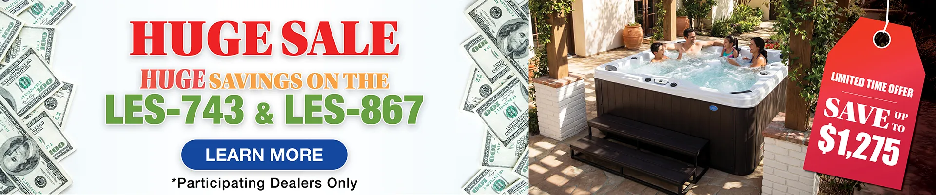 Calspas hot tub being used in a family setting - Green Bay